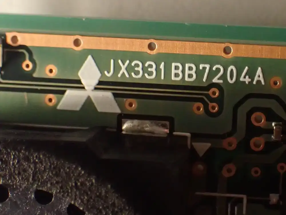 PCB Marking next to speaker JX331BB7204A