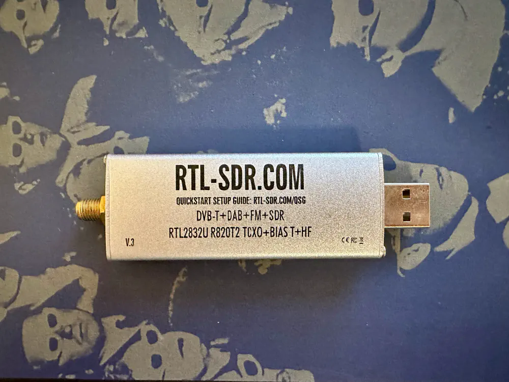 Photo of RTL-SDR receiver which I have purchased