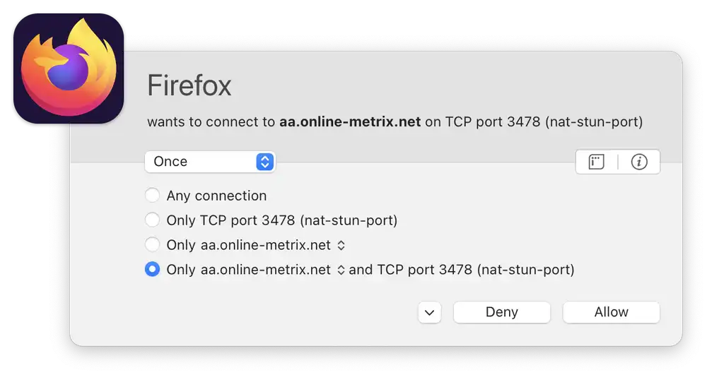 SBI Shinsei bank's log in screen connects to aa.online-metrix.net on 3478/UDP
